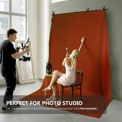 Backdrop Stand T-Shape Background Backdrops Support Kit: Adjustable Tripod Stand; Crossbar for Photo Studio, Photography-2