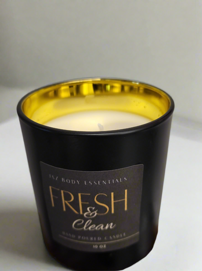 Fresh and Clean Lux Candle 10oz-2