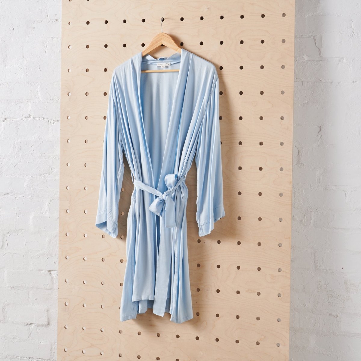 Bamboo Robe - Baby Blue-1