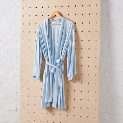 Bamboo Robe - Baby Blue-1