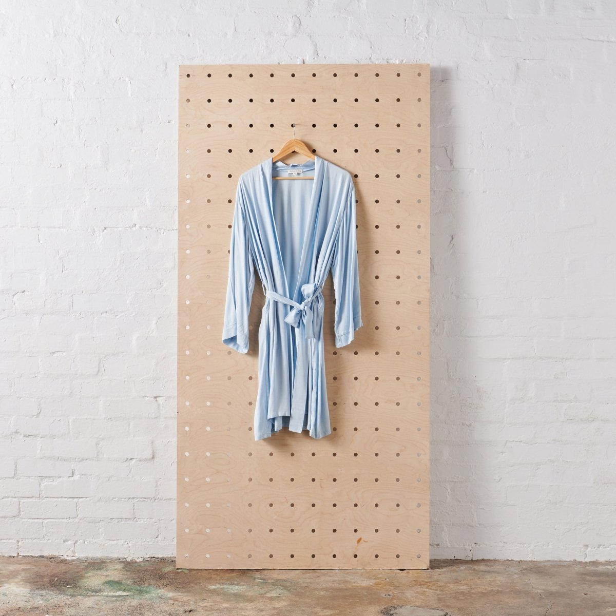 Bamboo Robe - Baby Blue-0