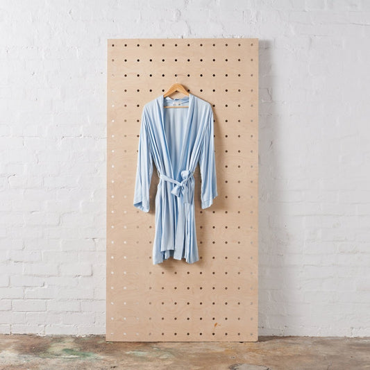 Bamboo Robe - Baby Blue-0