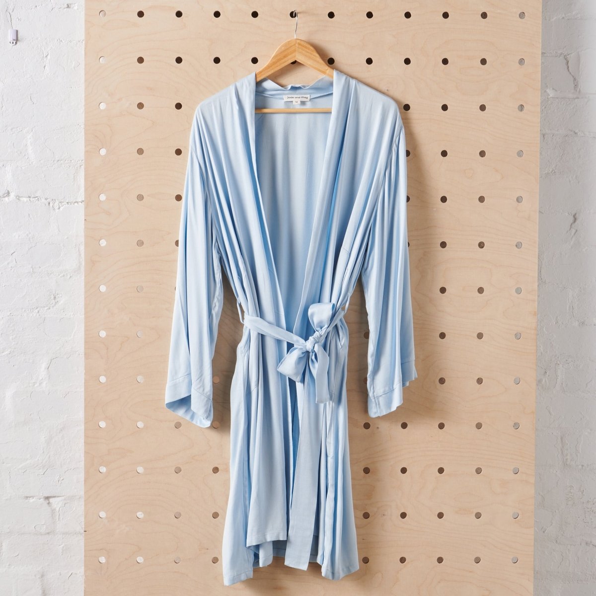Bamboo Robe - Baby Blue-2