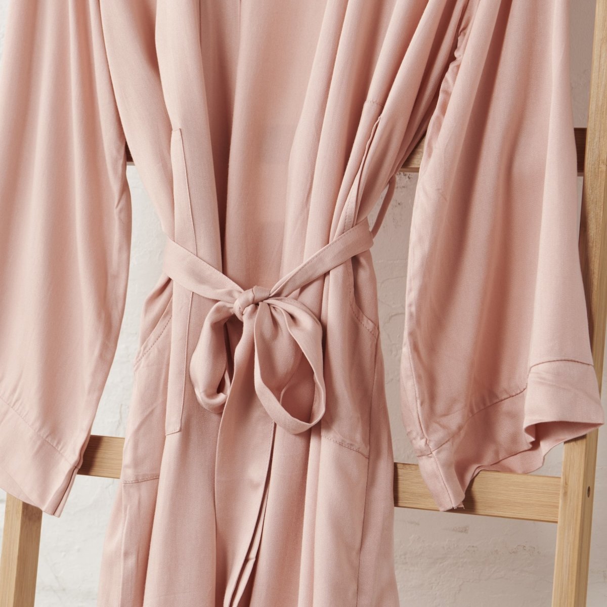 Bamboo Robe in Pink-1