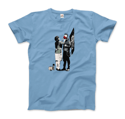 Banksy Anarchist Punk And His Mother Artwork T-Shirt-9