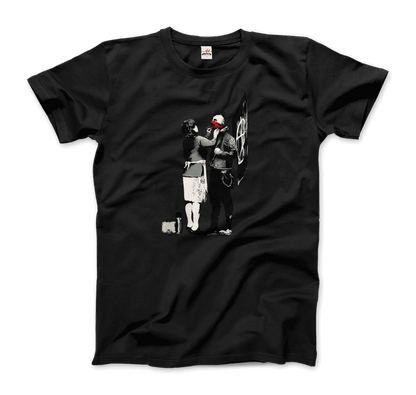 Banksy Anarchist Punk And His Mother Artwork T-Shirt-10