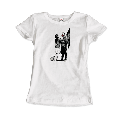 Banksy Anarchist Punk And His Mother Artwork T-Shirt-14