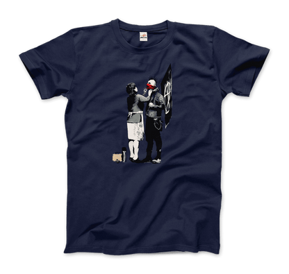 Banksy Anarchist Punk And His Mother Artwork T-Shirt-7