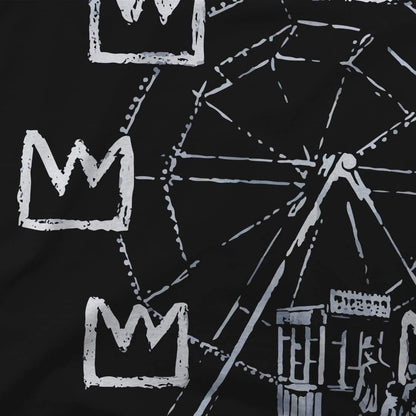 Banksy Ferris Wheel Artwork T-Shirt-4