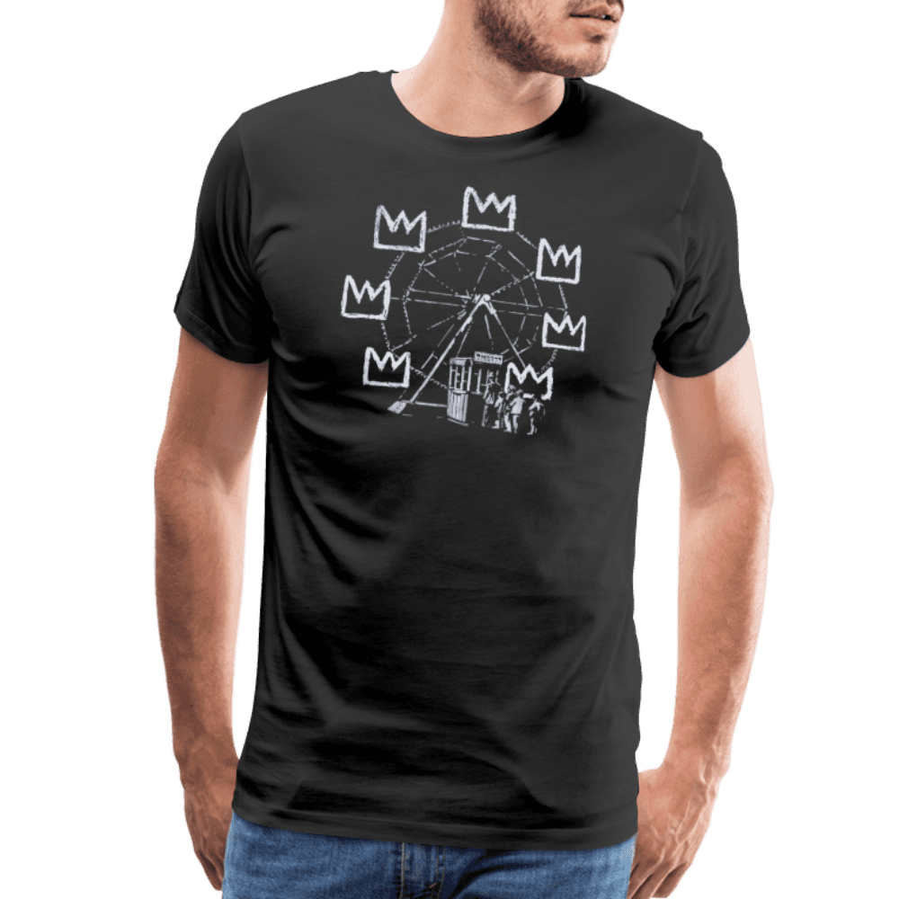 Banksy Ferris Wheel Artwork T-Shirt-1