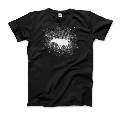 Banksy Wet Dog Splatter 2007 Street Art T-Shirt-0