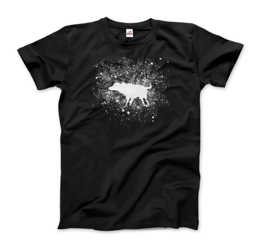 Banksy Wet Dog Splatter 2007 Street Art T-Shirt-0