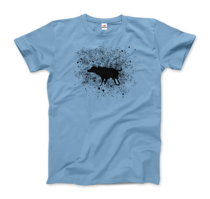 Banksy Wet Dog Splatter 2007 Street Art T-Shirt-9