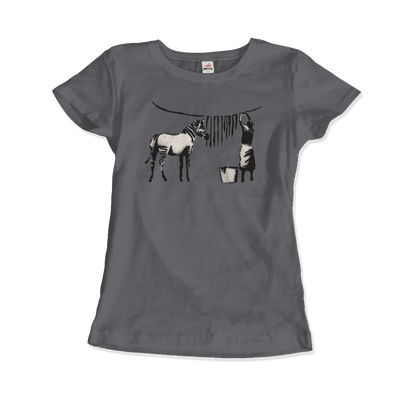 Banksy Zebra Stripes Artwork T-Shirt-4