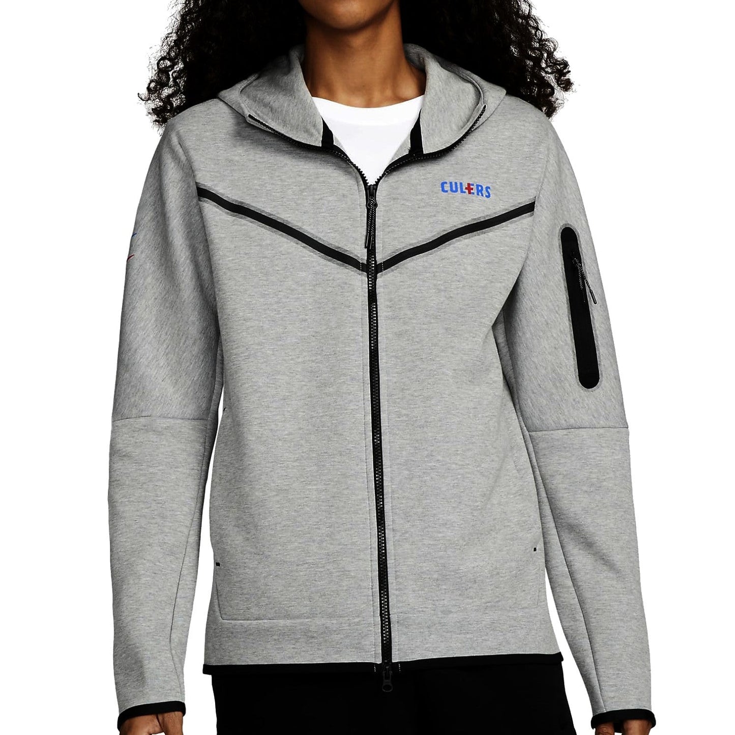 FC Barcelona grey "Culers" Tech Fleece presentation tracksuit 2022/23 - Nike-1