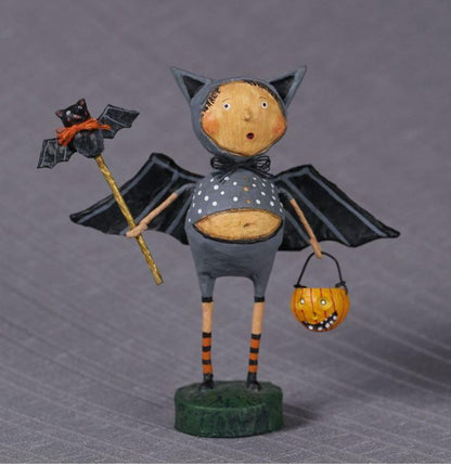 Bat Boy Ben Halloween Lori Mitchell Collectible Figurine RETIRED 2023-1