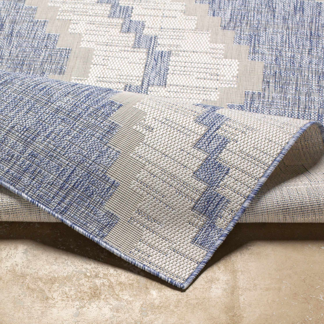 McCrory Pale Blue Flat Rug-2