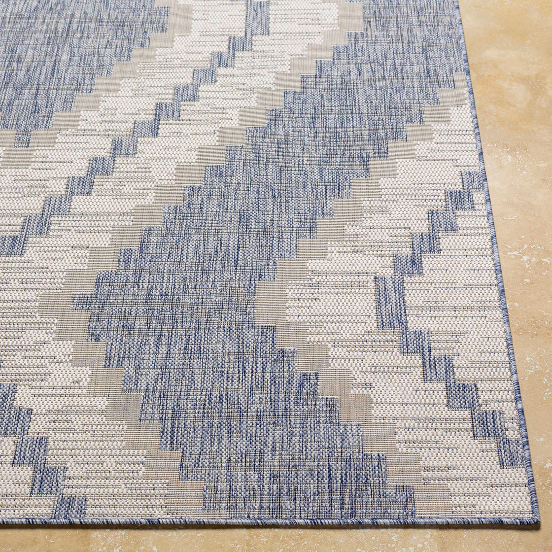 McCrory Pale Blue Flat Rug-1
