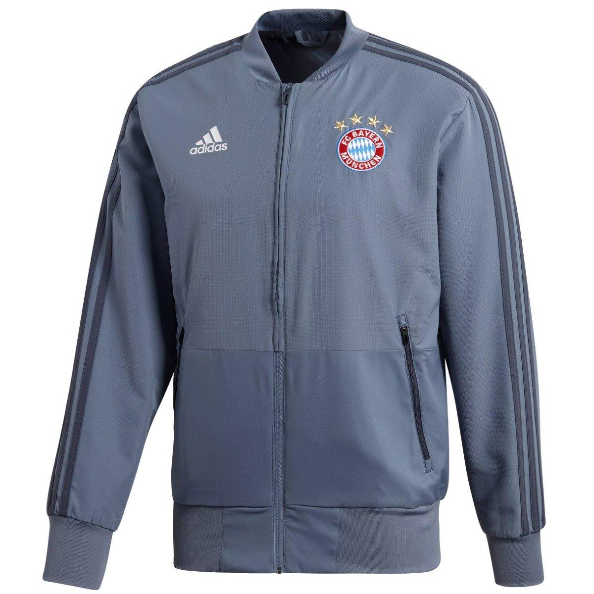 Bayern Munich training presentation soccer tracksuit UCL 2018/19 - Adidas-2