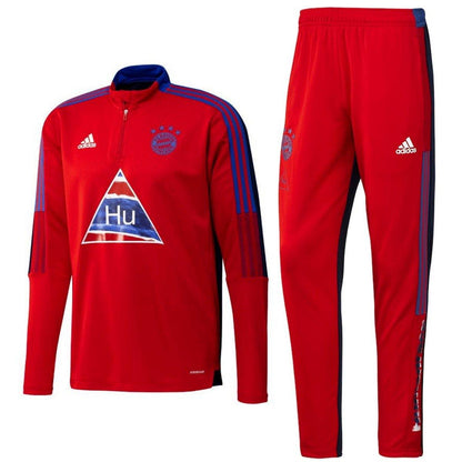 Bayern Munich HR training technical soccer tracksuit 2021 - Adidas-0