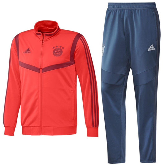 Bayern Munich training bench Soccer tracksuit 2019/20 - Adidas-0