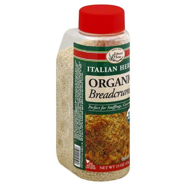 Edward & Sons Italian Herb Breadcrumbs (6x15 Oz)-0