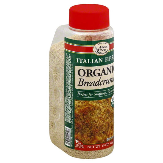Edward & Sons Italian Herb Breadcrumbs (6x15 Oz)-0