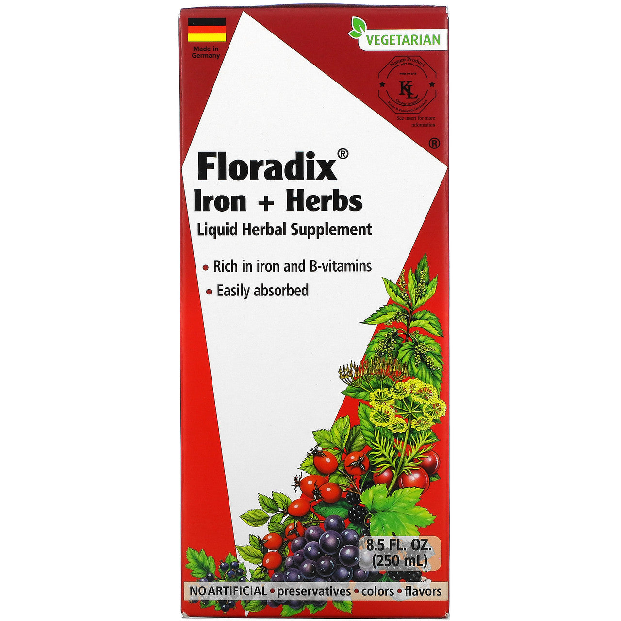FLRDX FLORADX IRON+HERBS ( 1 X 8.5 OZ   )-0