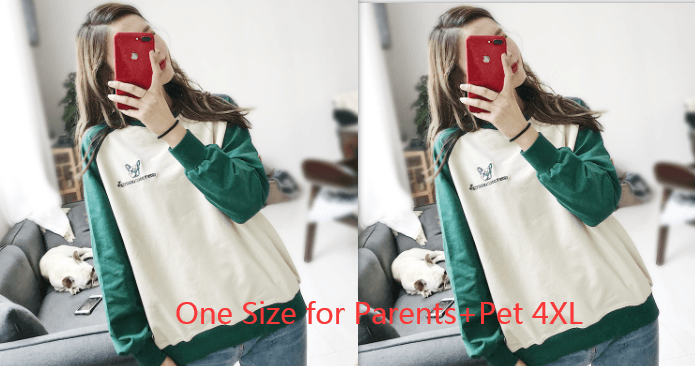Korean Chic Long-Sleeved Dog Tee-23
