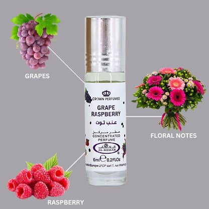 AL REHAB GRAPE RASPBERRY CPO 6 ML W-3
