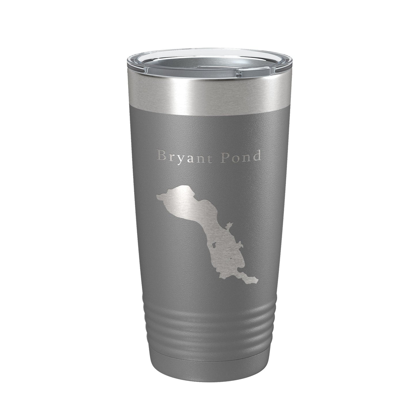 Bryant Pond Lake Christopher Map Tumbler Travel Mug Insulated Laser Engraved Coffee Cup Maine 20 oz-16