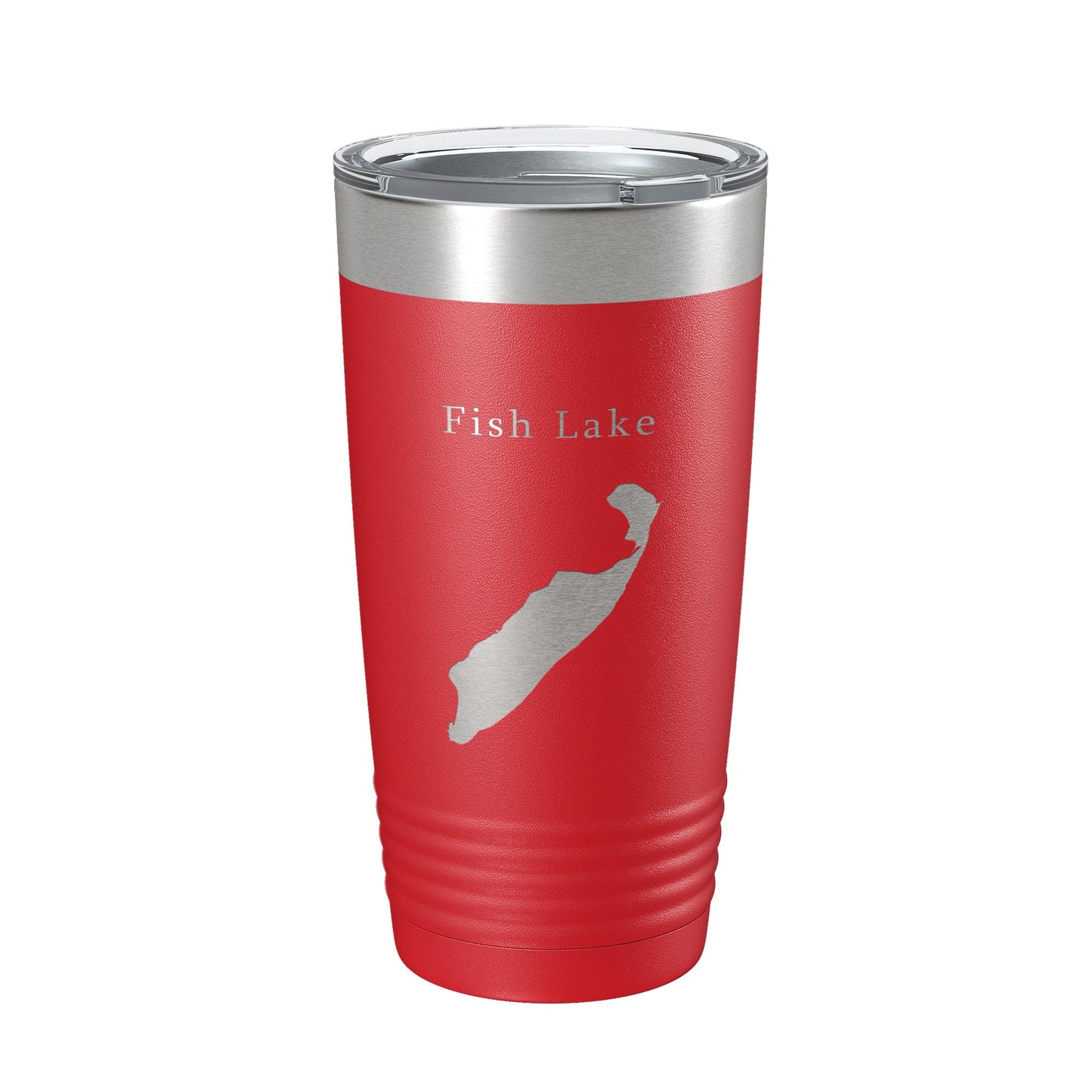 Fish Lake Map Tumbler Travel Mug Insulated Laser Engraved Coffee Cup Utah 20 oz-10