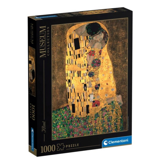 Clementoni Museum Collection Klimt - Il Bacio Puzzle 1000 kusov Umenie (31442)-0