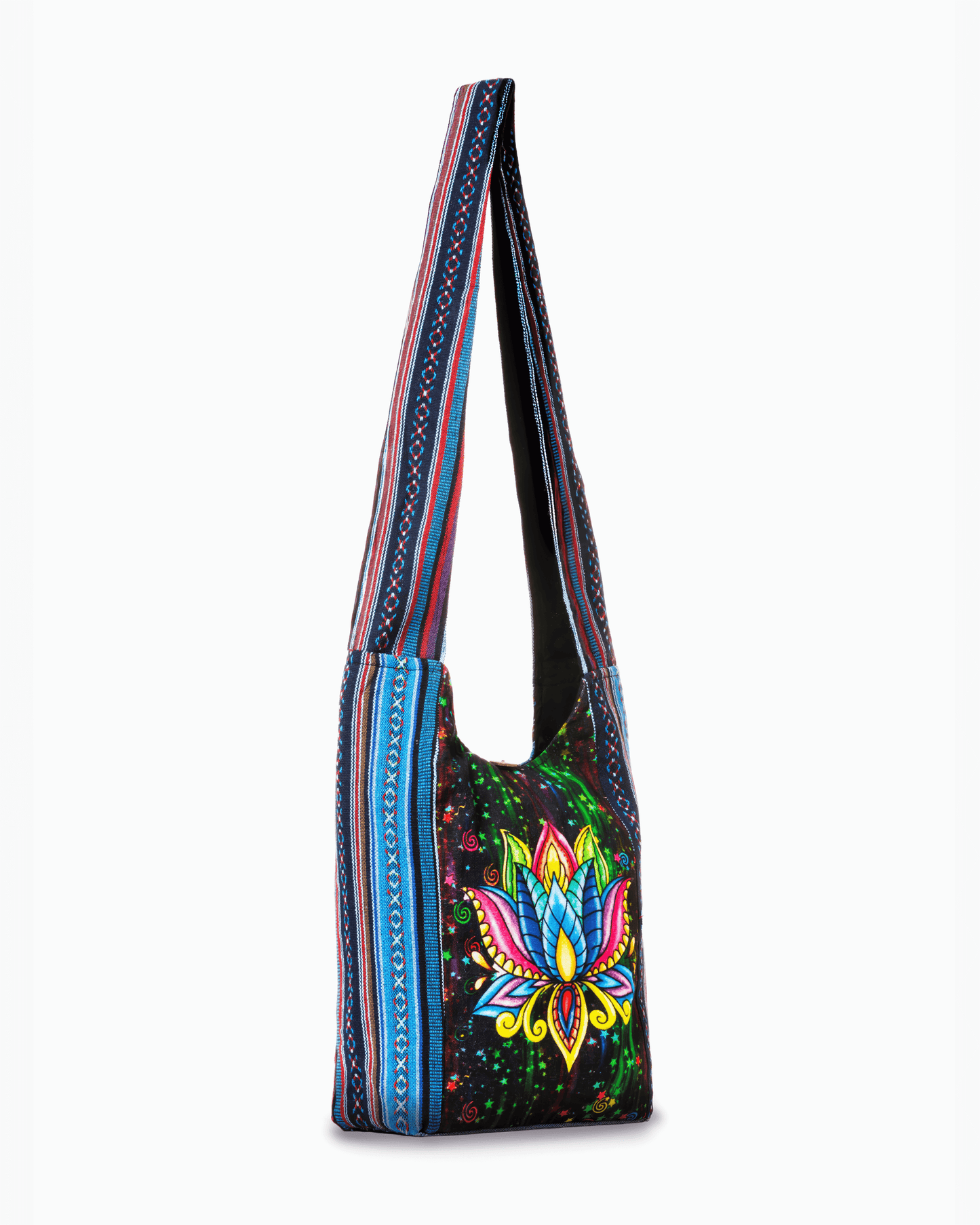 Kathmandu Collection Lotus Handmade Hobo Bag-1
