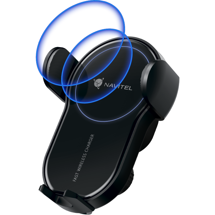 Incarcator auto, Navitel, Wireless, Negru (8594181742207)-0