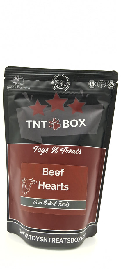 Digestive Health Beef Heart Dog Treats - All Natural Oven Baked-3