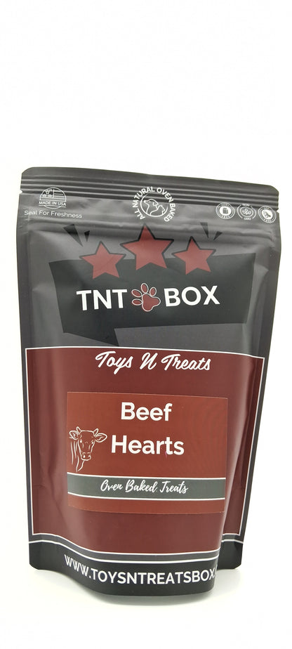 Digestive Health Beef Heart Dog Treats - All Natural Oven Baked-1