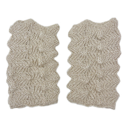 Andean Crochet Alpaca Gloves-0