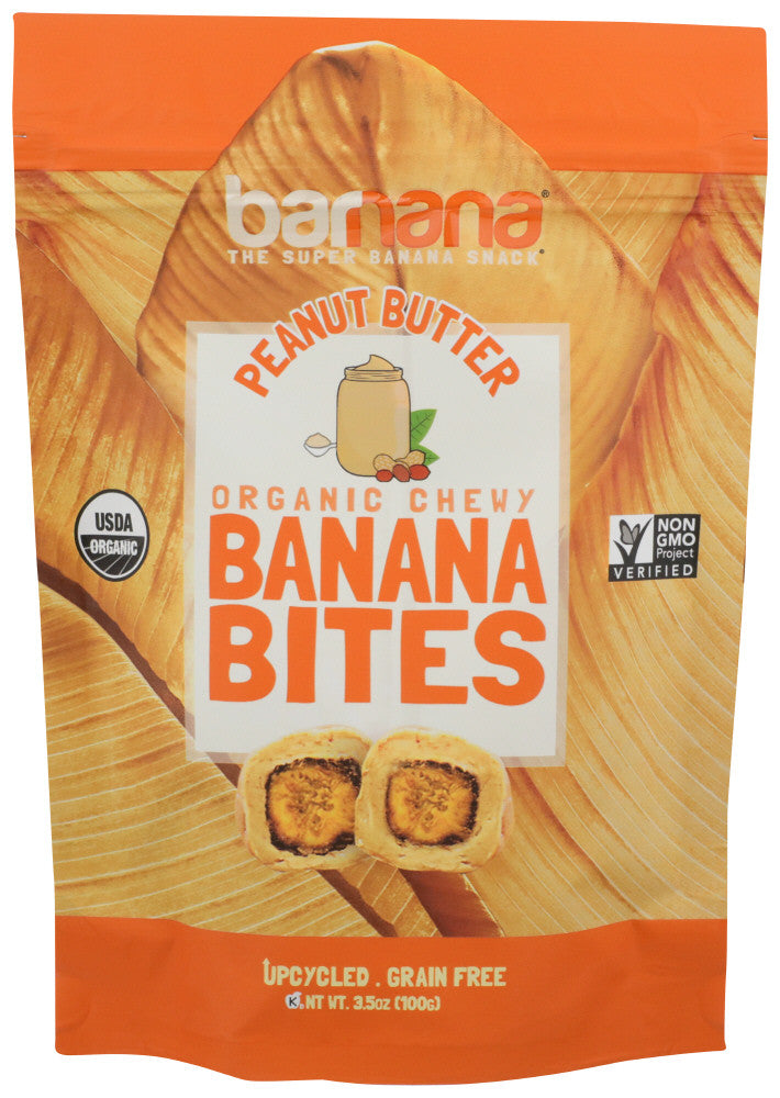 Barnana Banana Bites, Peanut Butter (12x3.5 OZ)-0