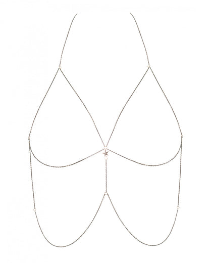 Gold Bikini Body Chain Obsessive Bijou-2