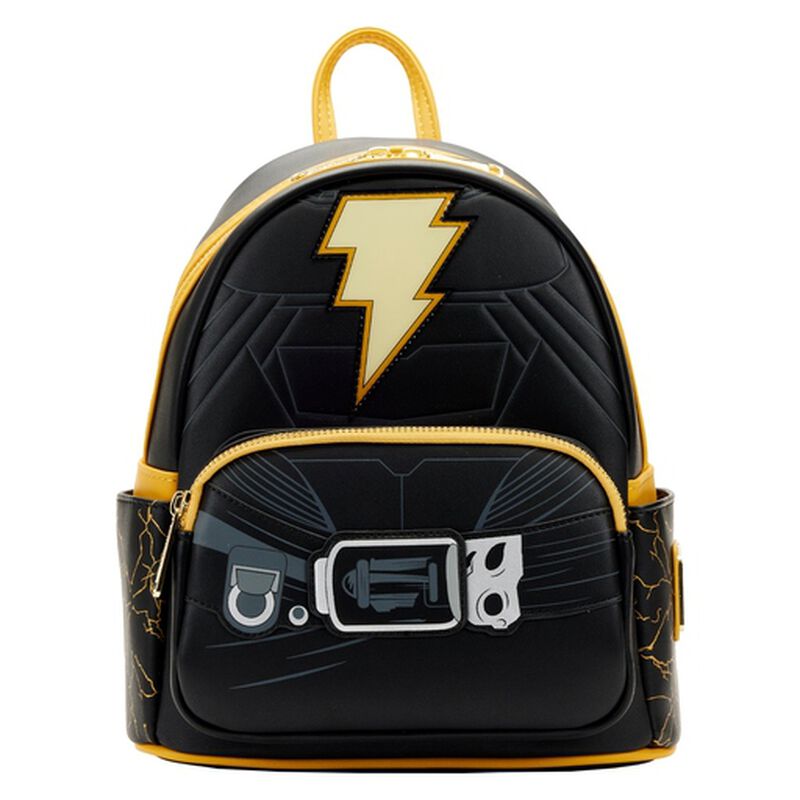 Black Adam Light Up Cosplay Mini Backpack-0