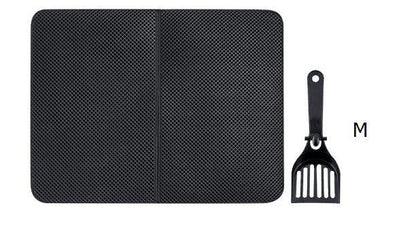 Black Cat Litter Trapper: The Ultimate Waterproof Mat For Mess-Free Cleaning-7