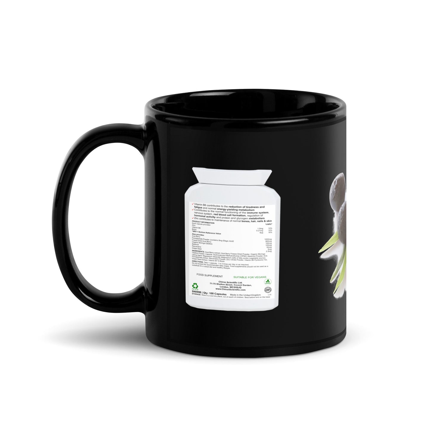 Black Mug: Acai Immune Boost-1