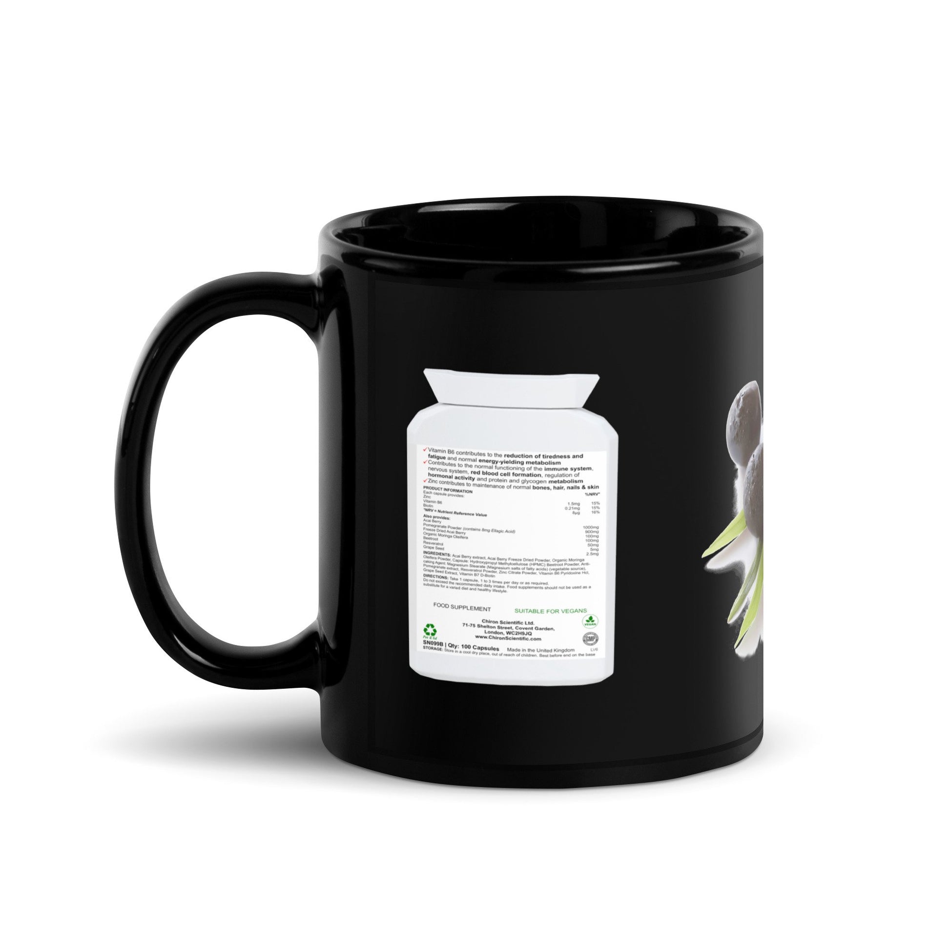 Black Mug: Acai Immune Boost-1