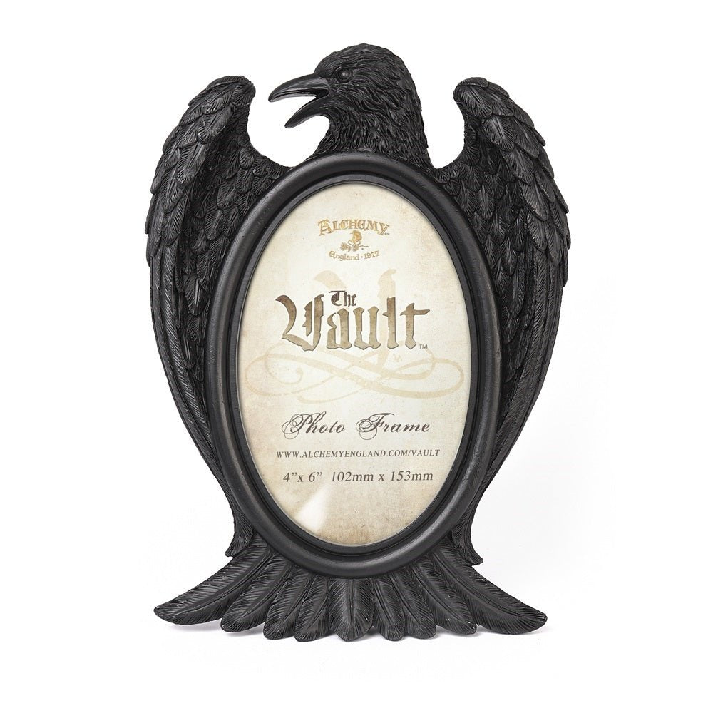 Black Raven Photo Frame-0