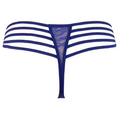 Axami Summer Love Strappy Sheer Mesh Lace Thong Panty-3