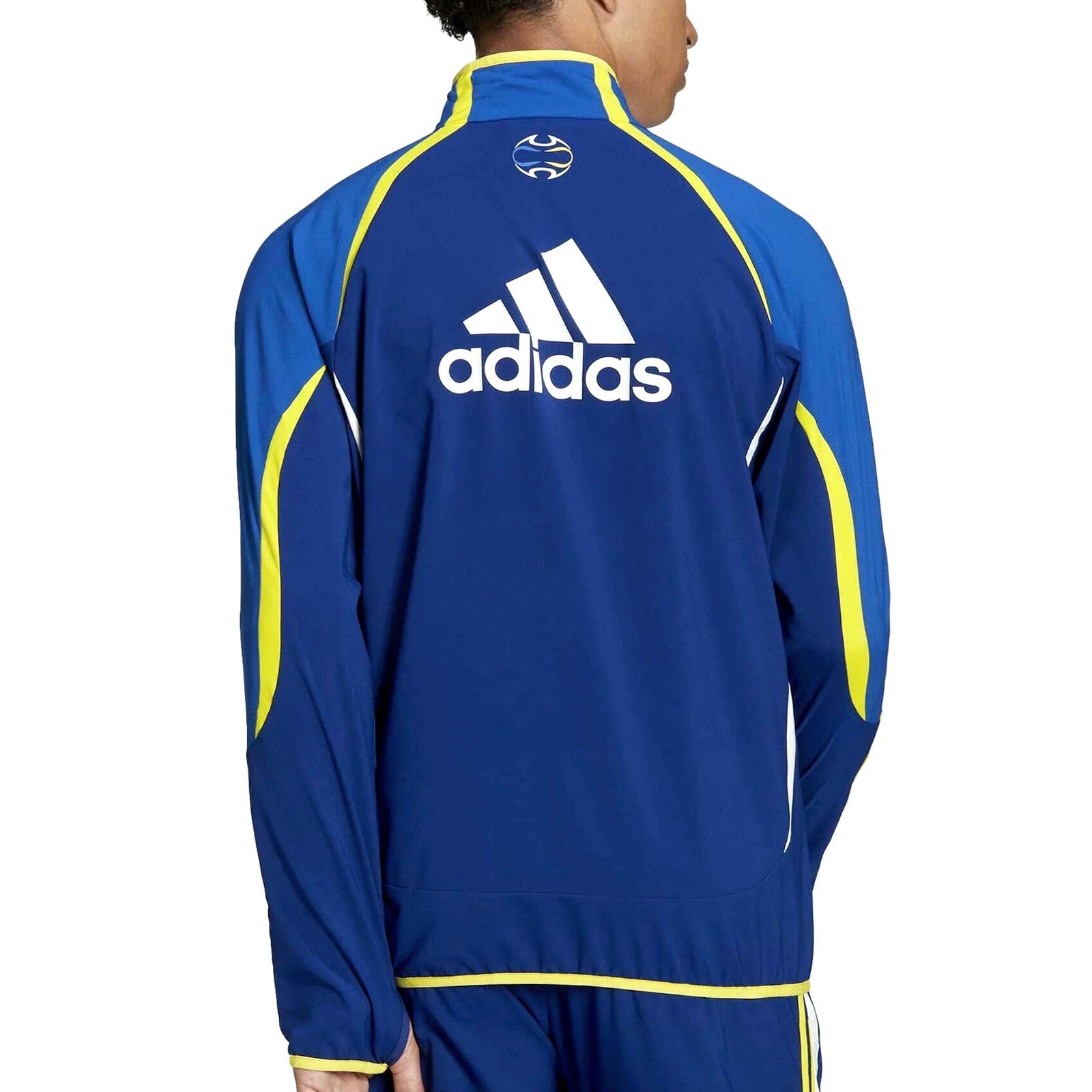 Boca Juniors retro woven presentation tracksuit 2022 - Adidas-1