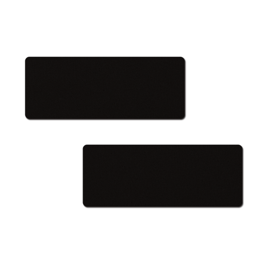 5-Pack: Dash: Matte Black Bar Nipple Pasties by Pastease® o/s-0