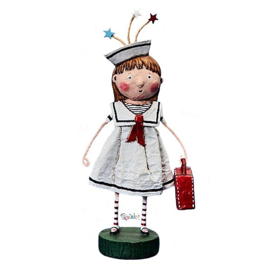 Bon Voyage Lori Mitchell Patriotic Figurine-0