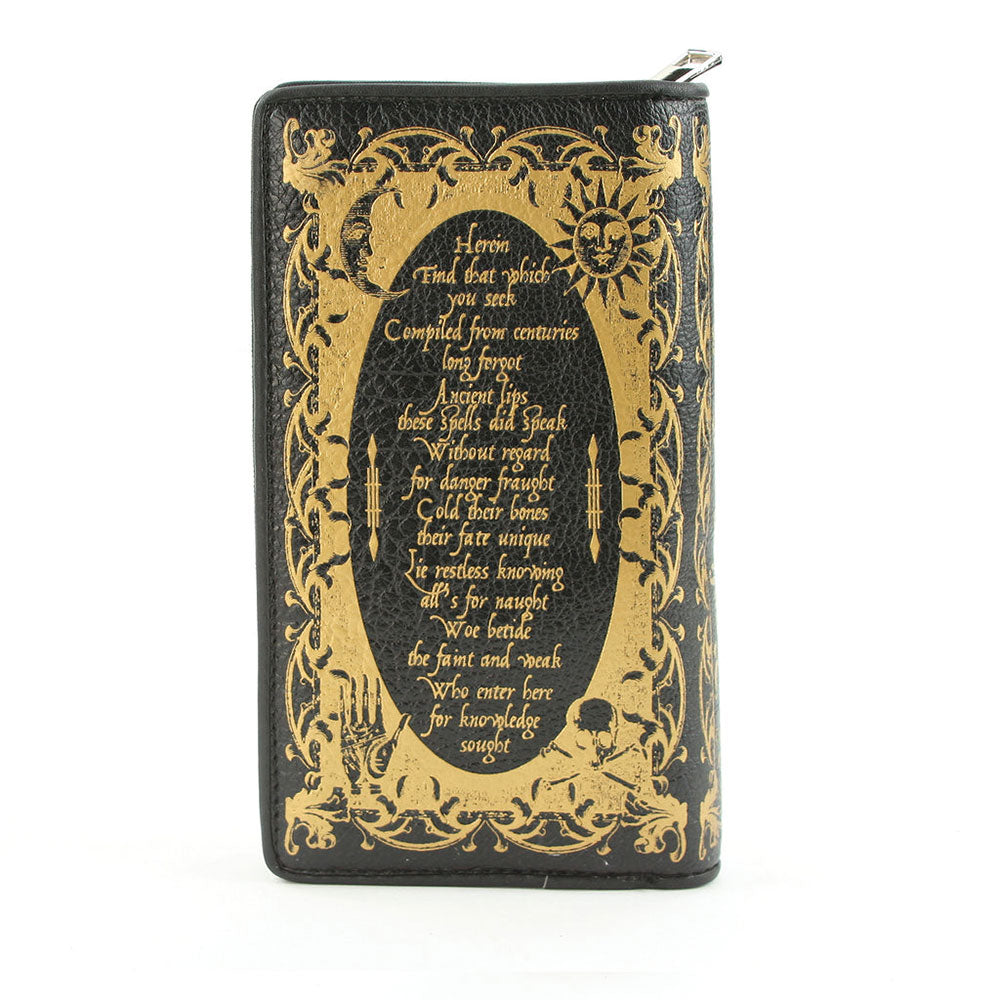 Book Of Spells Wallet Wristlet-1